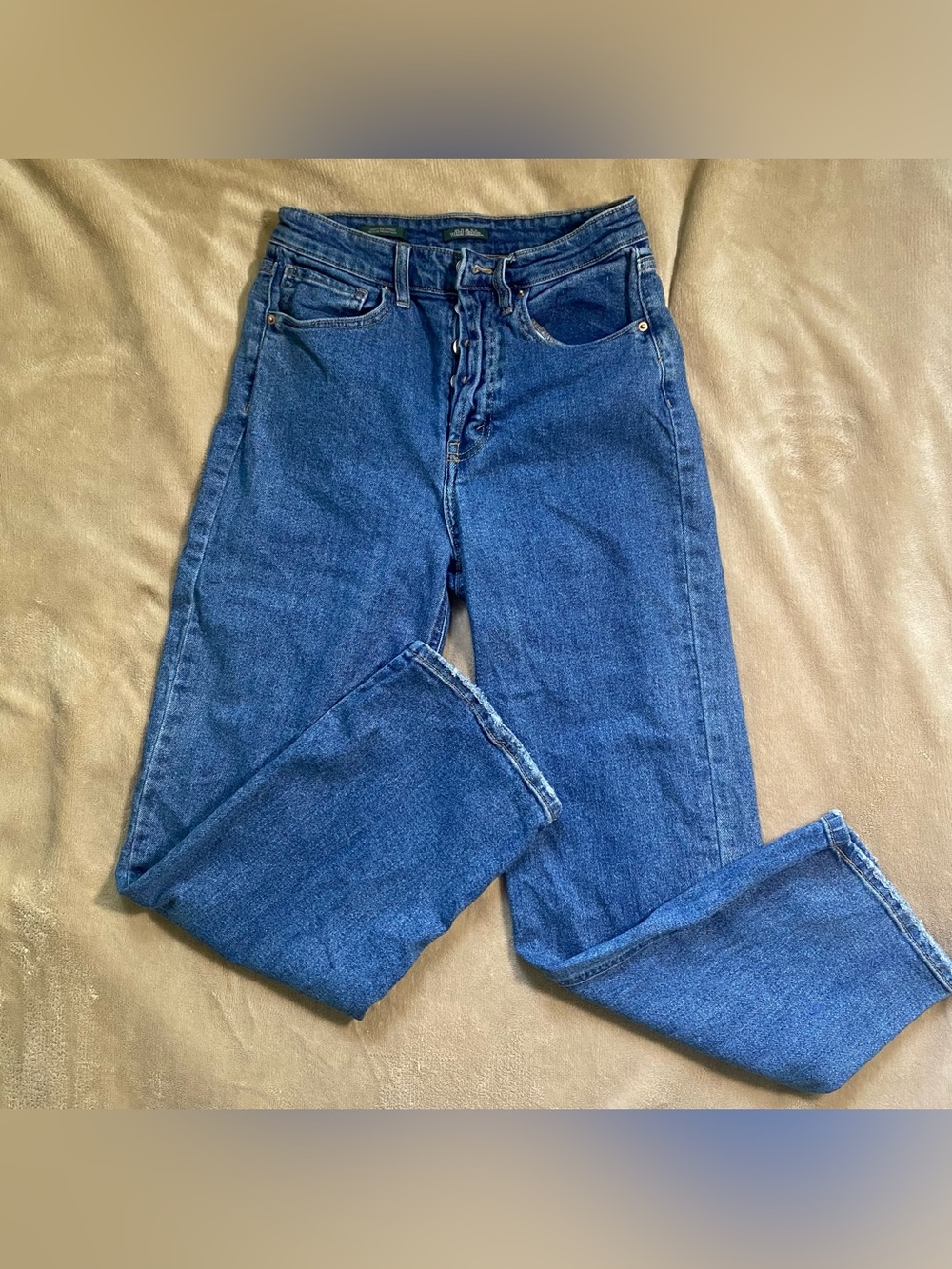 wild fable Straight-Leg High-Rise Jeans - Blue